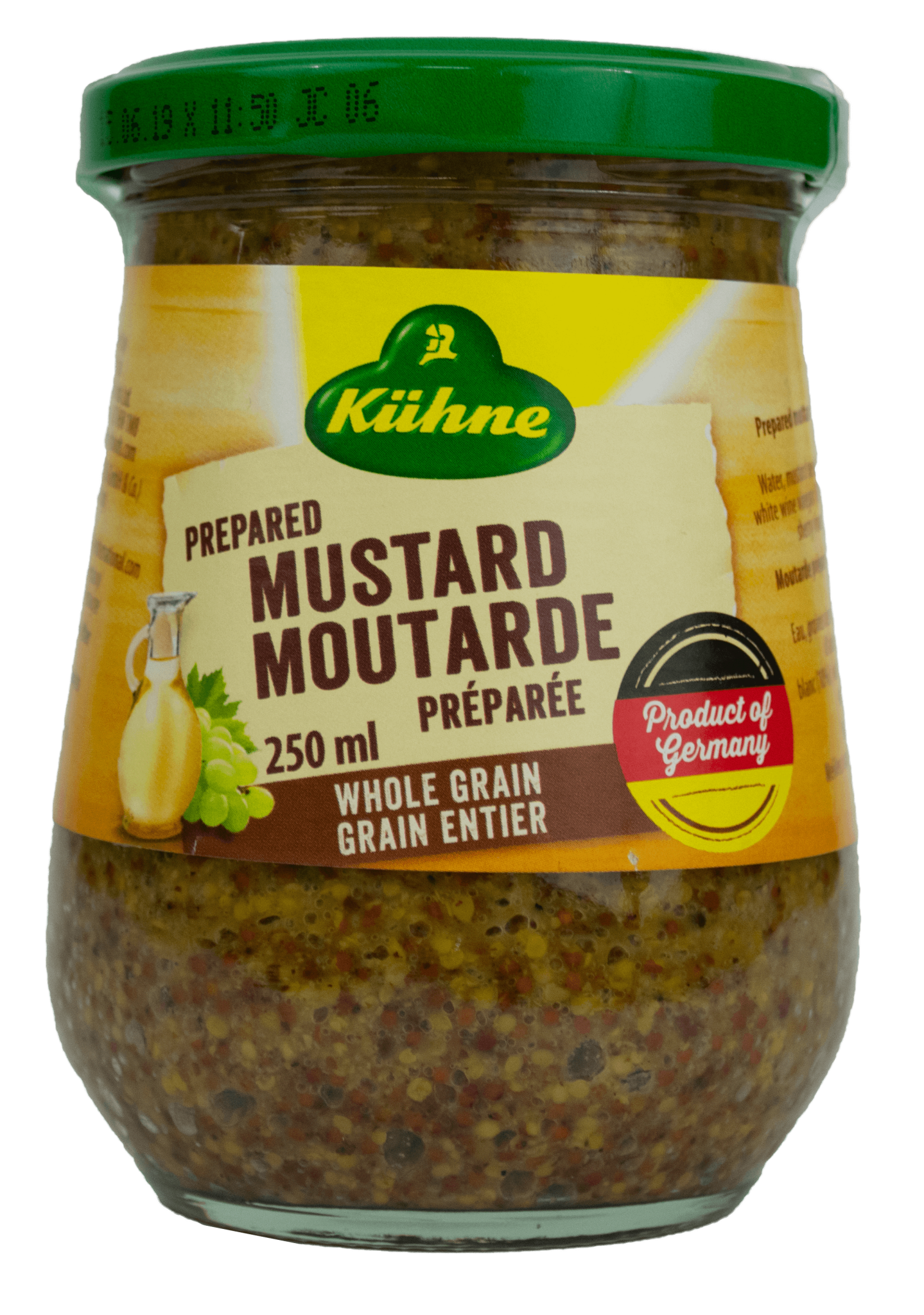 Kuhne Mustard - Whole Grain 250ml