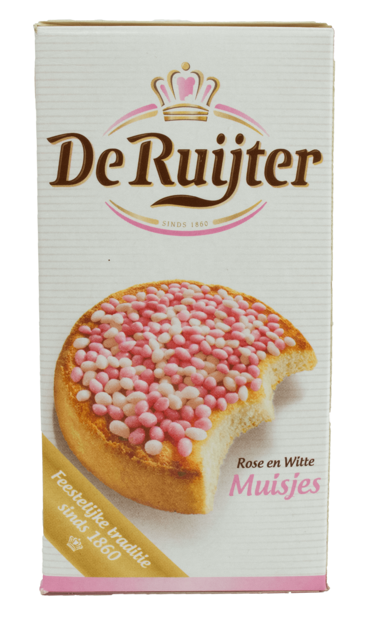 De Ruijter Pink White Sprinkles 330g