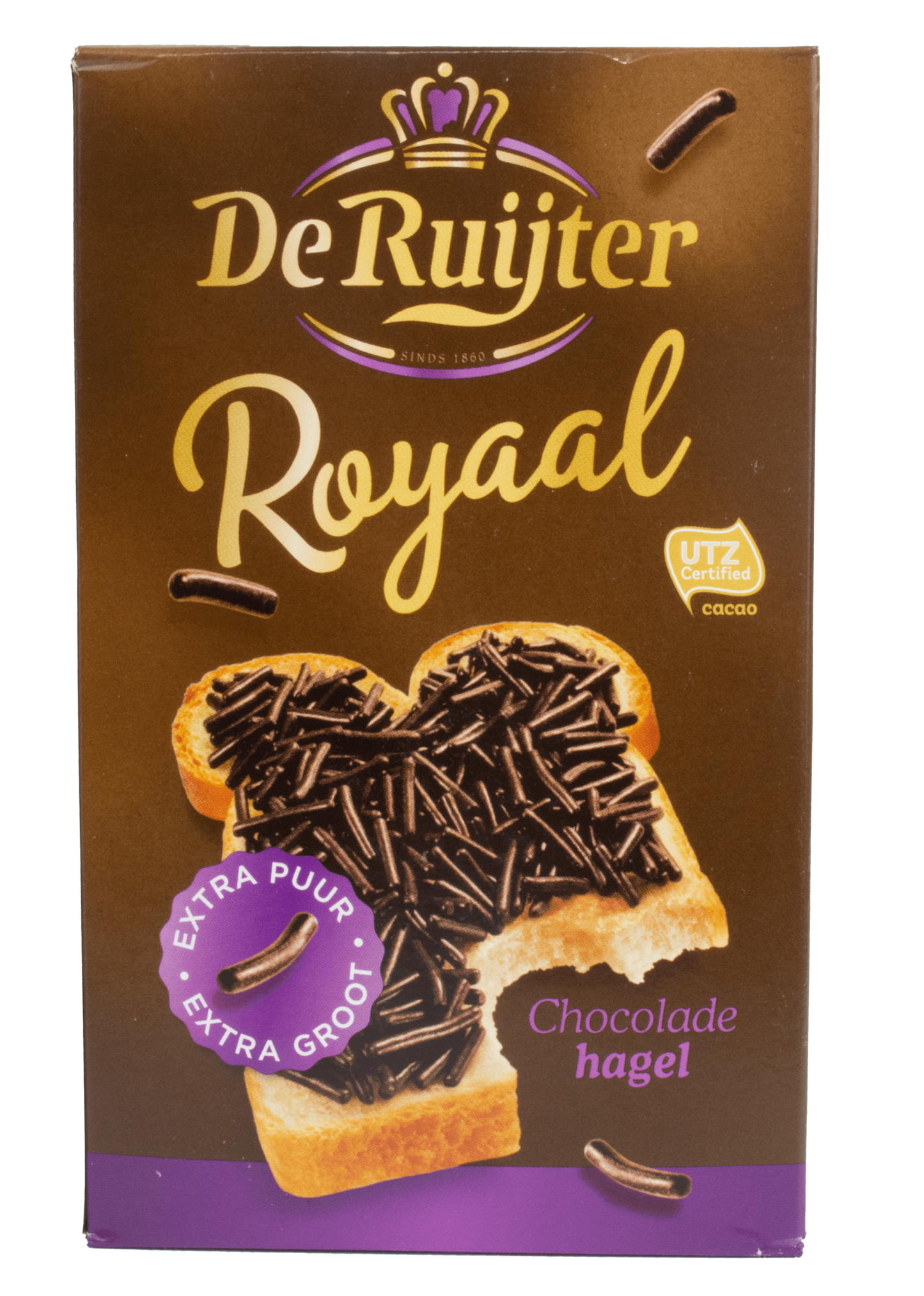 De Ruijter Royaal Extra Dark Chocolate Sprinkles 380g