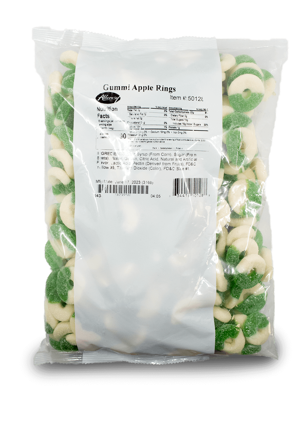 Albanese Gummi Apple Rings 2041g