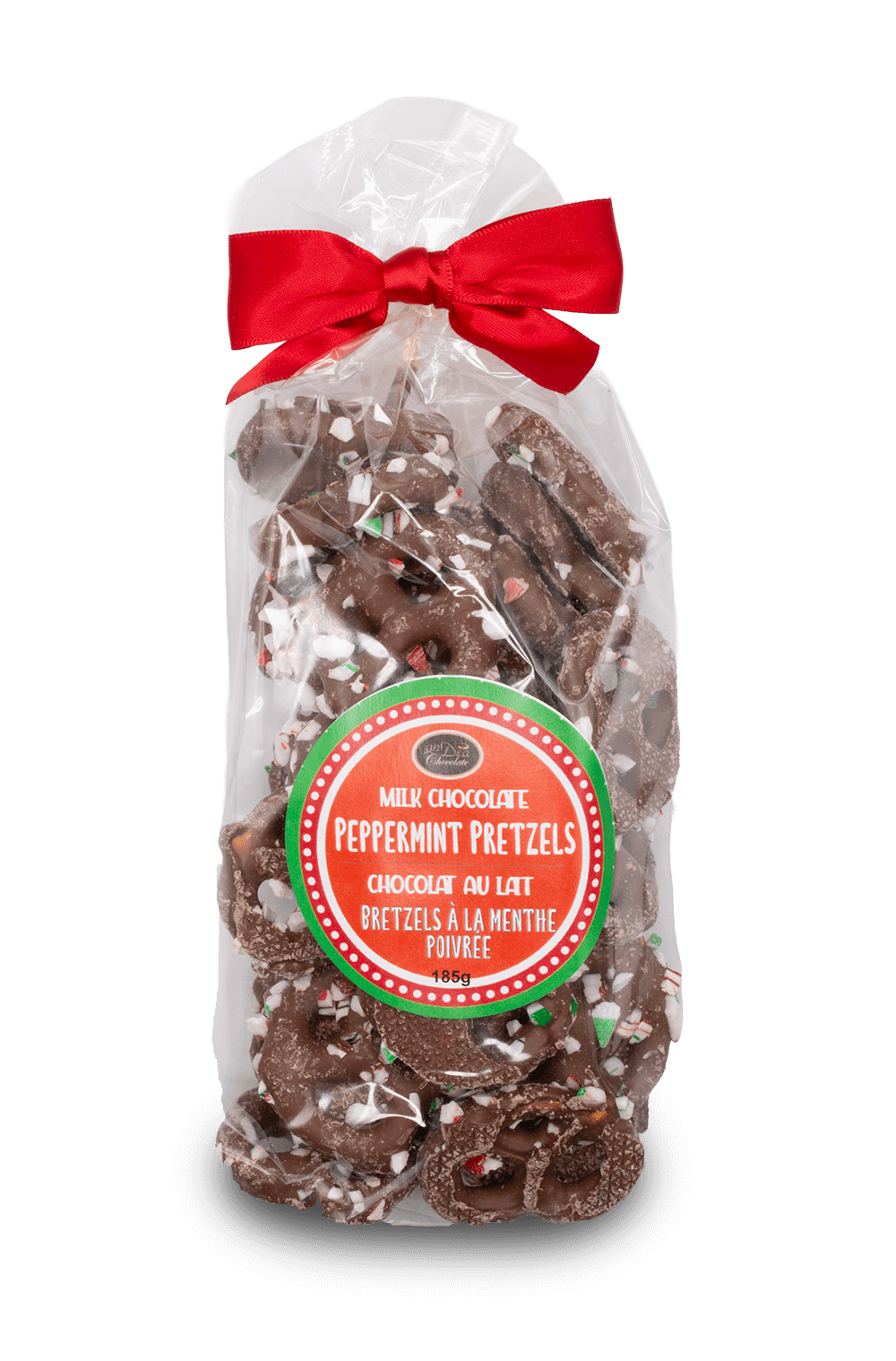 AnDea Mini Milk Chocolate Peppermint Pretzels