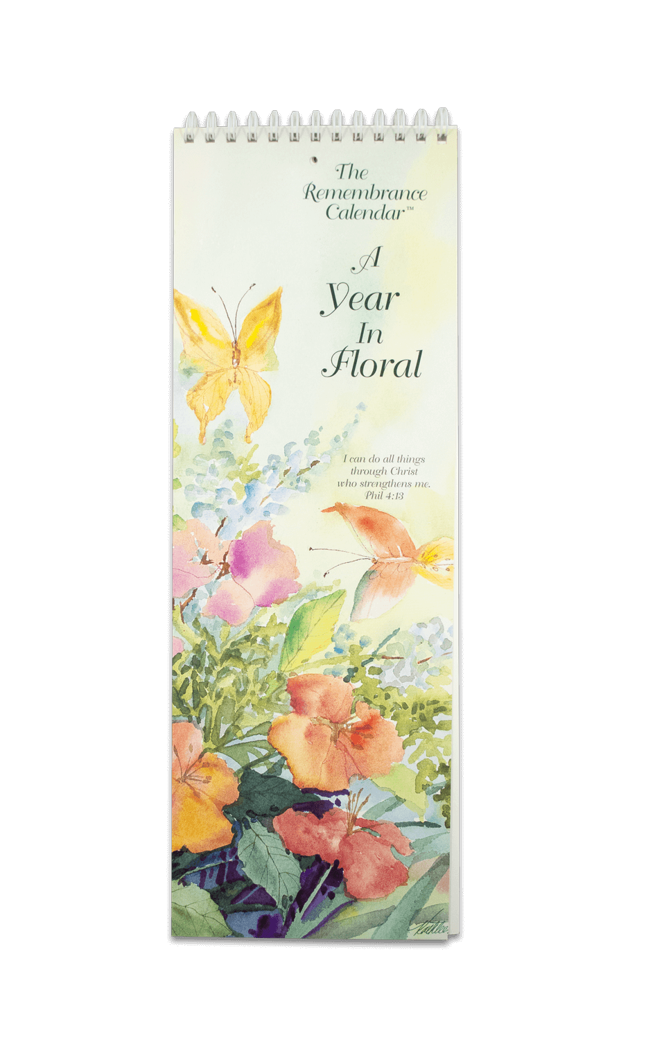 Birthday Calendar - A Year In Floral