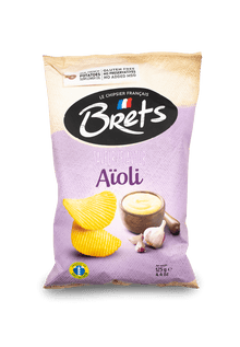 Bret's Aioli Garlic Chips 125g