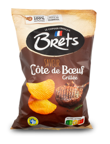 Bret's Beef Ribs Chips 125g