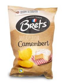 Bret's Camembert Cheese Chips 125g
