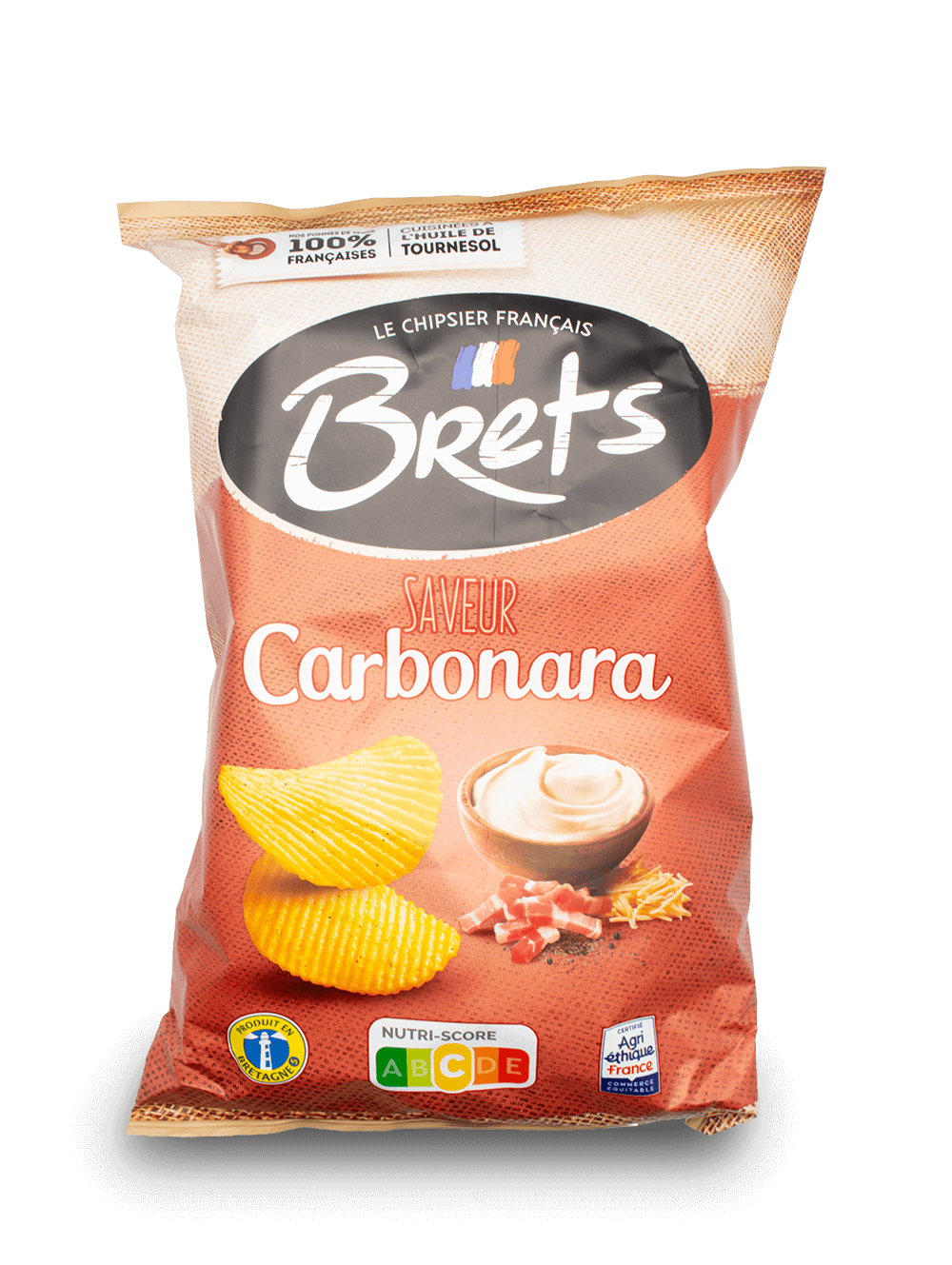 Bret's Carbonara Chips 125g