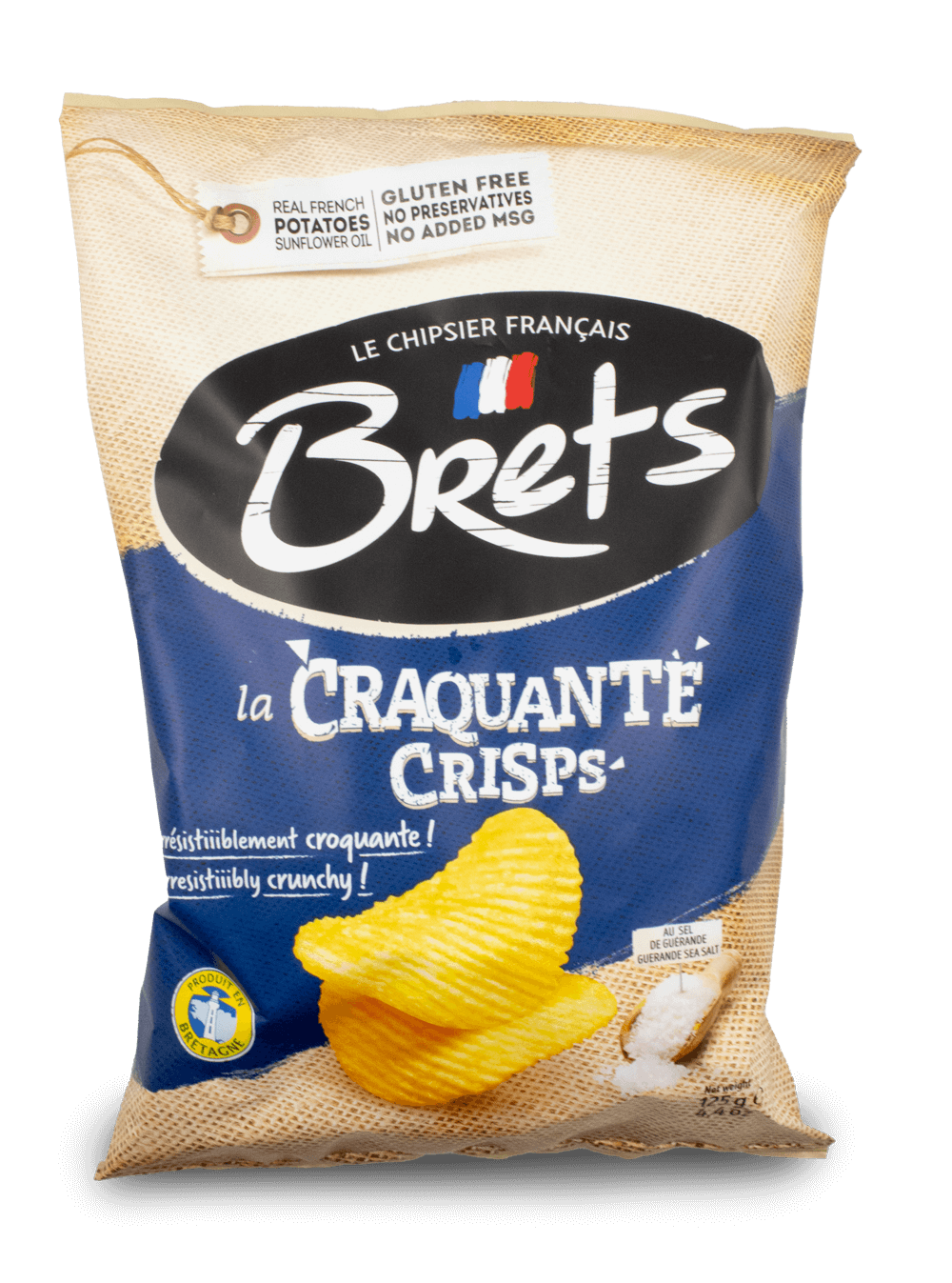 Bret's Original Extra Thick Chips 125g