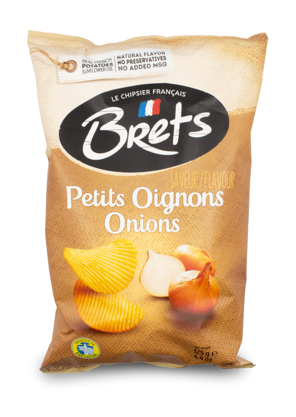 Bret's Small Onion Chips 125g