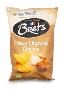 Bret's Small Onion Chips 125g
