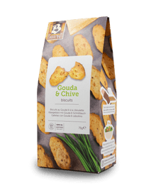 Buiteman Gouda & Chive Biscuits 75g