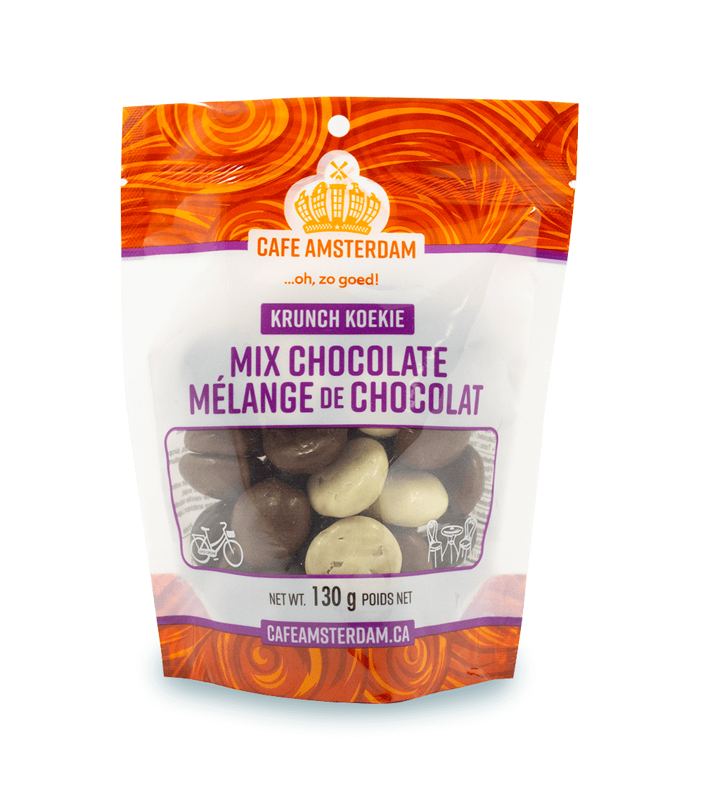 Cafe Amsterdam Krunch Koekie - Chocolate Mix 130g