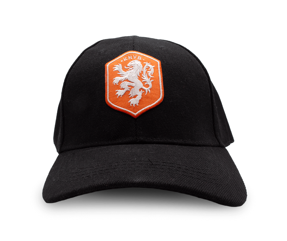 Cap - KNVB Shield Black Orange