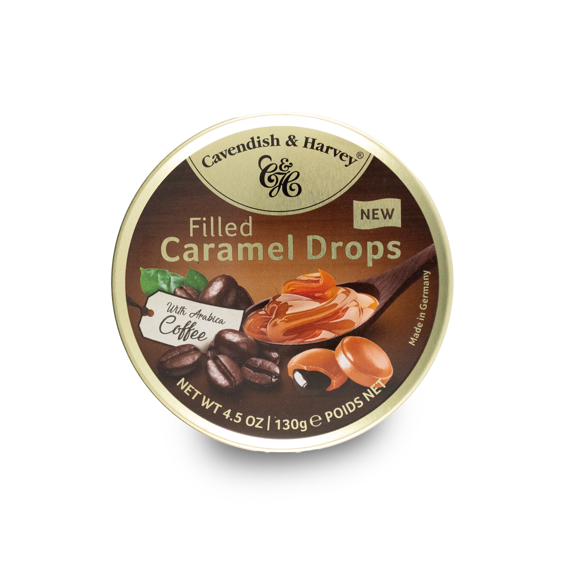 Cavendish & Harvey Coffee Filled Caramel Drops 130g