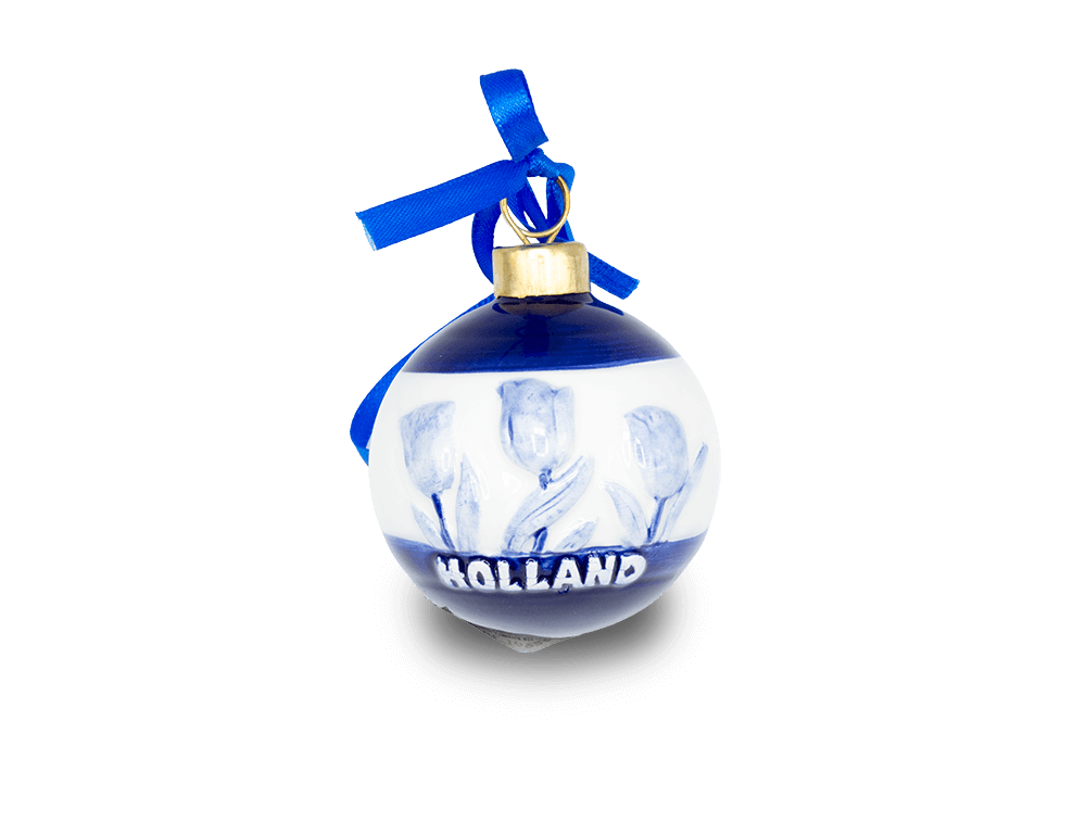 Christmas Ornament - Ball Tulips Holland