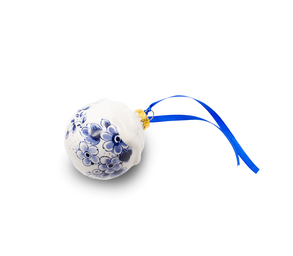 Christmas Ornament - Ball with Snow