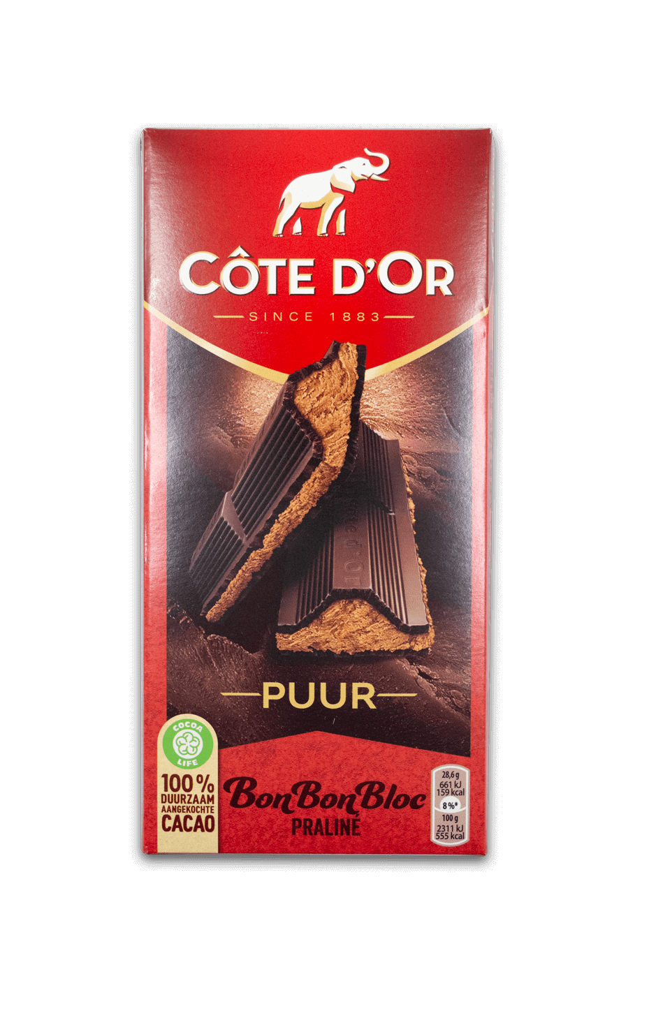 Cote D'or BonBlock Dark Chocolate 200g