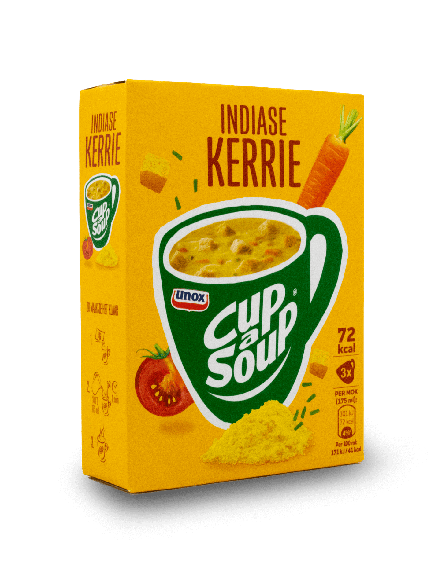Unox Cup a Soup - Indian Curry 3X18g