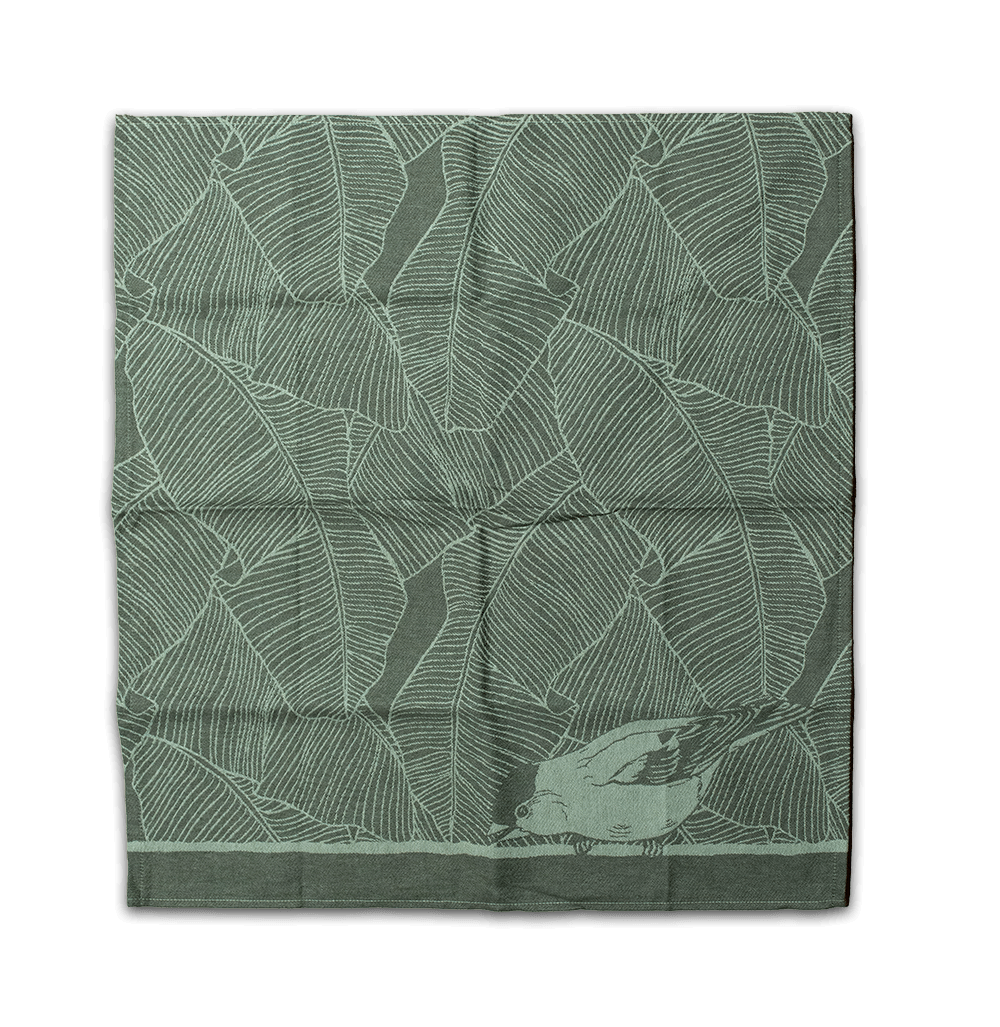 DDDDD Birdy Green Tea Towel
