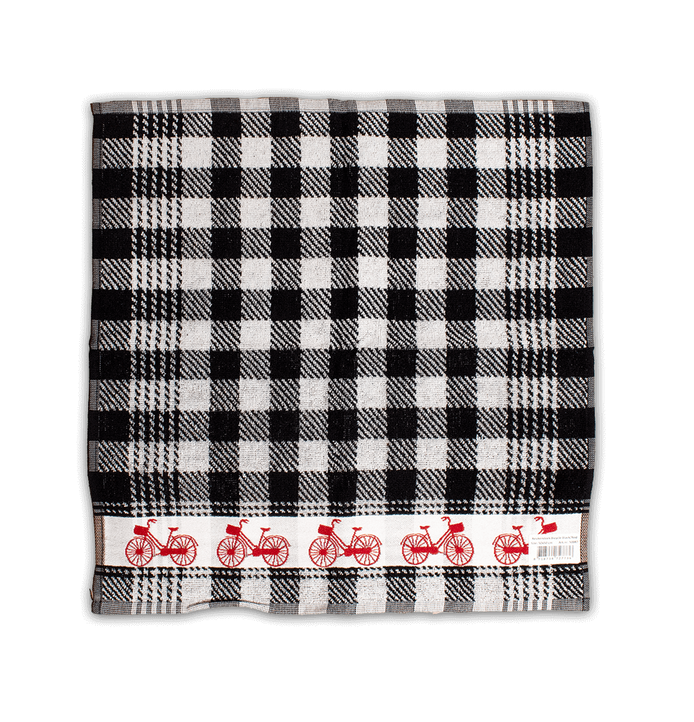 DDDDD Kitchen Towel - Bicycle Red