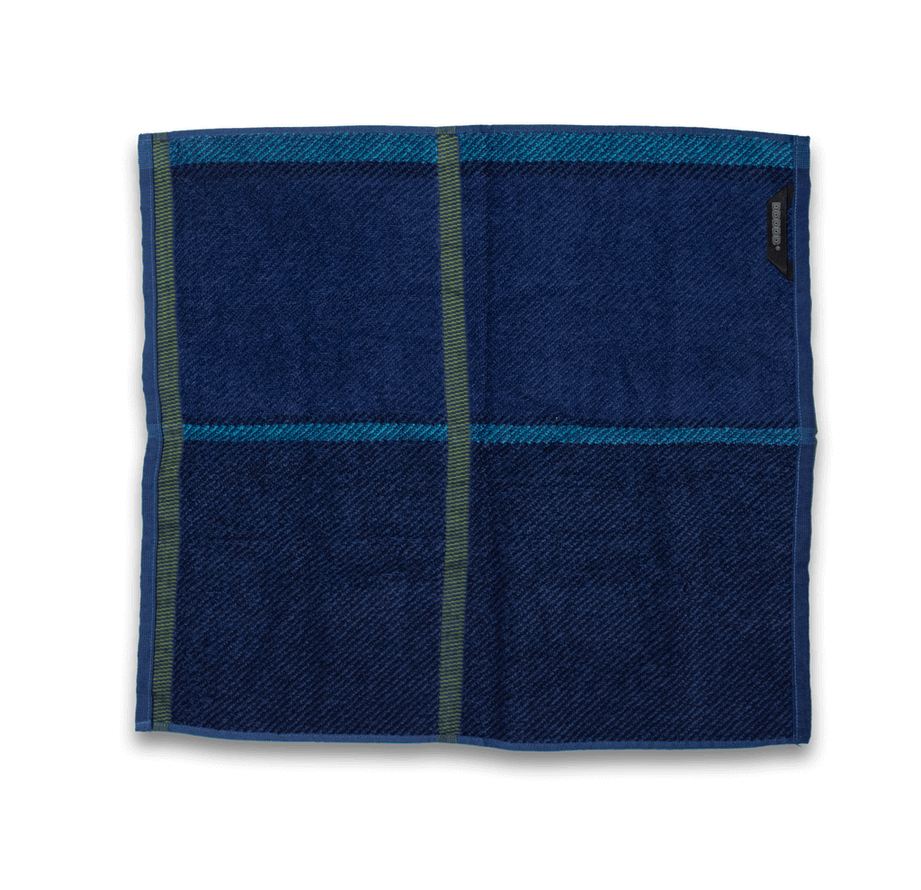 DDDDD Kitchen Towel - Madras Blue