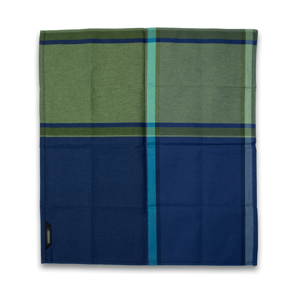 DDDDD Tea Towel - Madras Blue