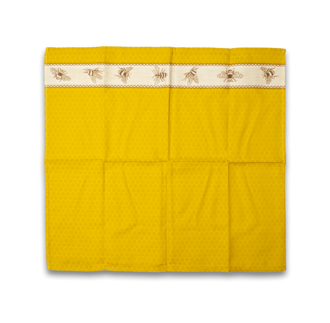 DDDDD Tea Towel - Yellow Bee