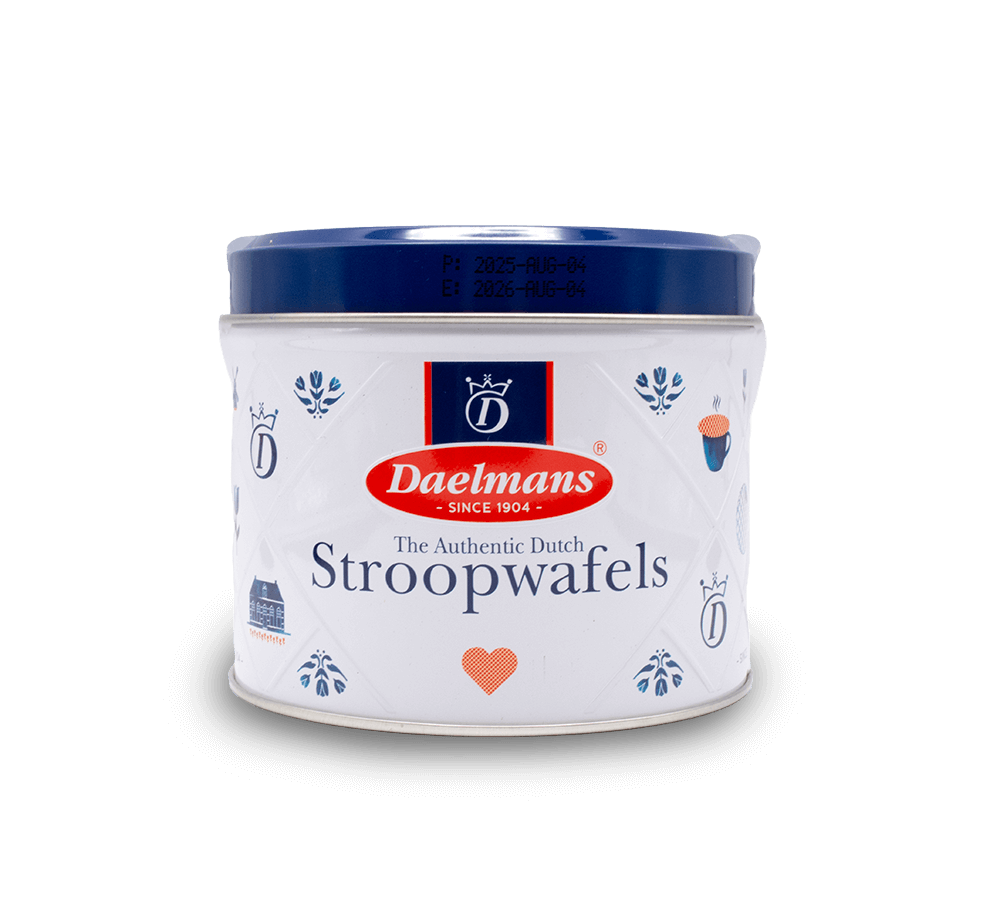 Daelmans Stroopwafel Tin with Stroopwafels 230g