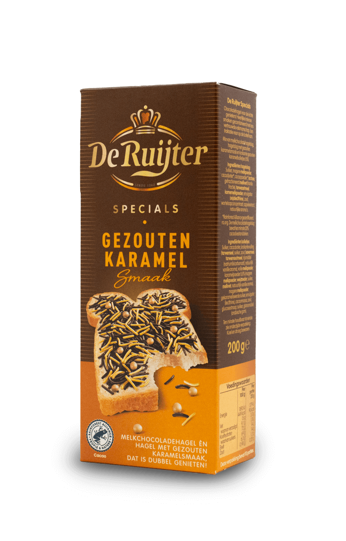 De Ruijter Caramel Chocolate Sprinkles 200g