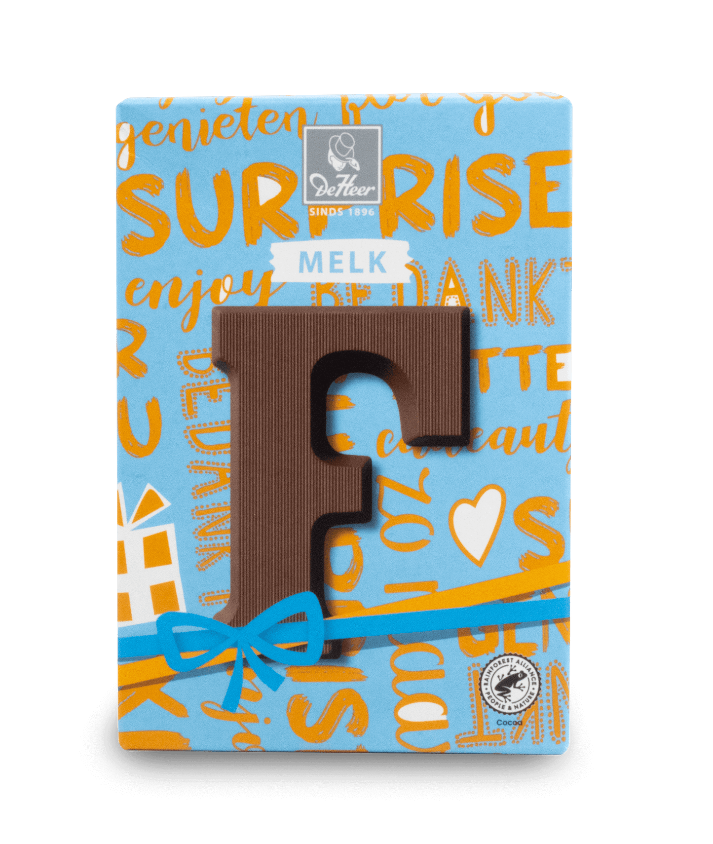 DeHeer Chocolate Letter 65g