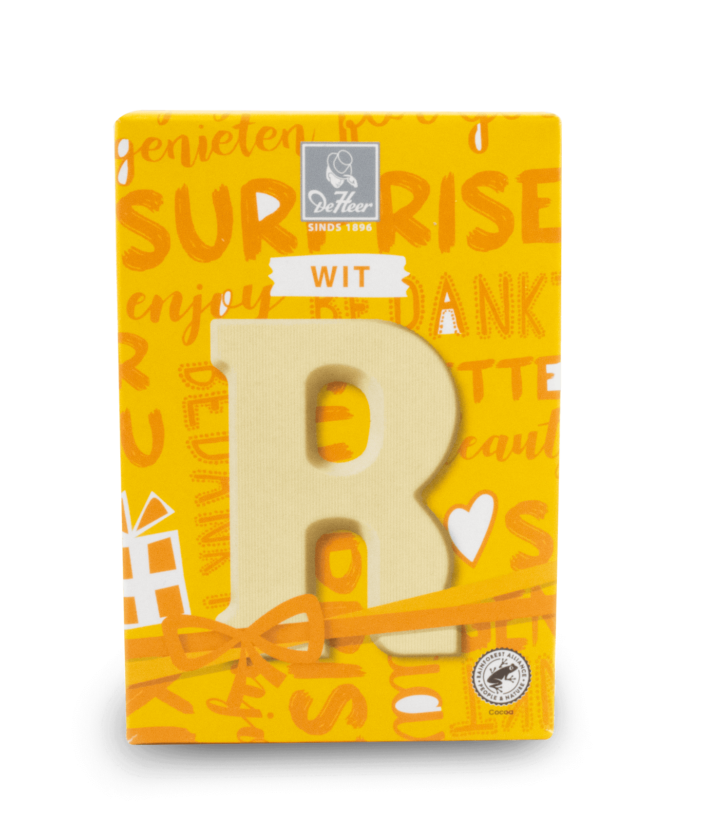 DeHeer Chocolate Letter 65g
