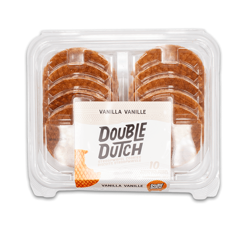 Double Dutch Stroopwafels - Vanilla 10pk
