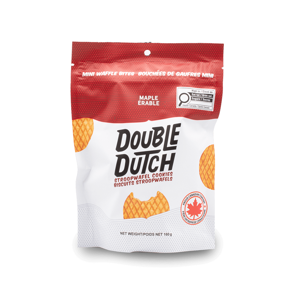 Double Dutch Mini Waffle Bites - Maple 160g