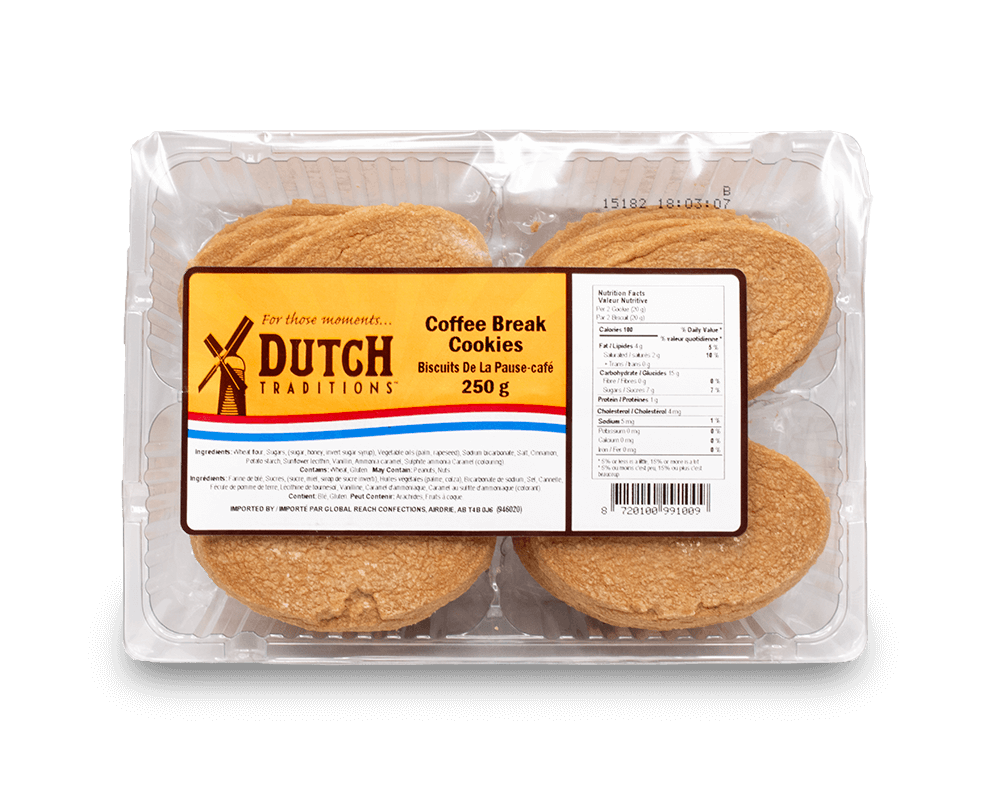 Dutch Traditions Coffee Break Cookies 250g
