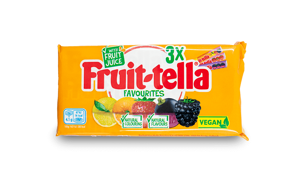 Fruittella Favourites 3pk