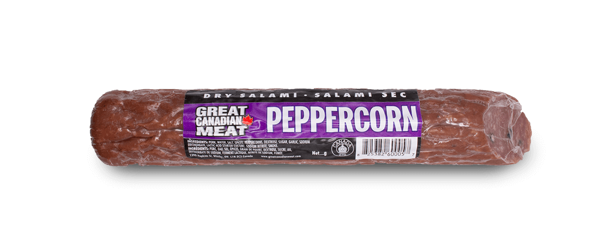 Great Canadian Meat Peppercorn Salami 275g