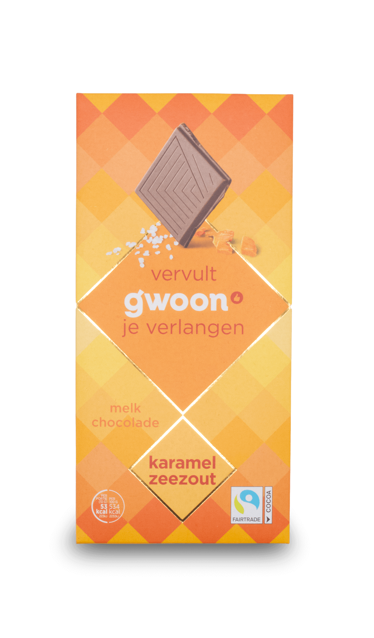Gwoon Chocolate Bar - Caramel Seasalt 100g