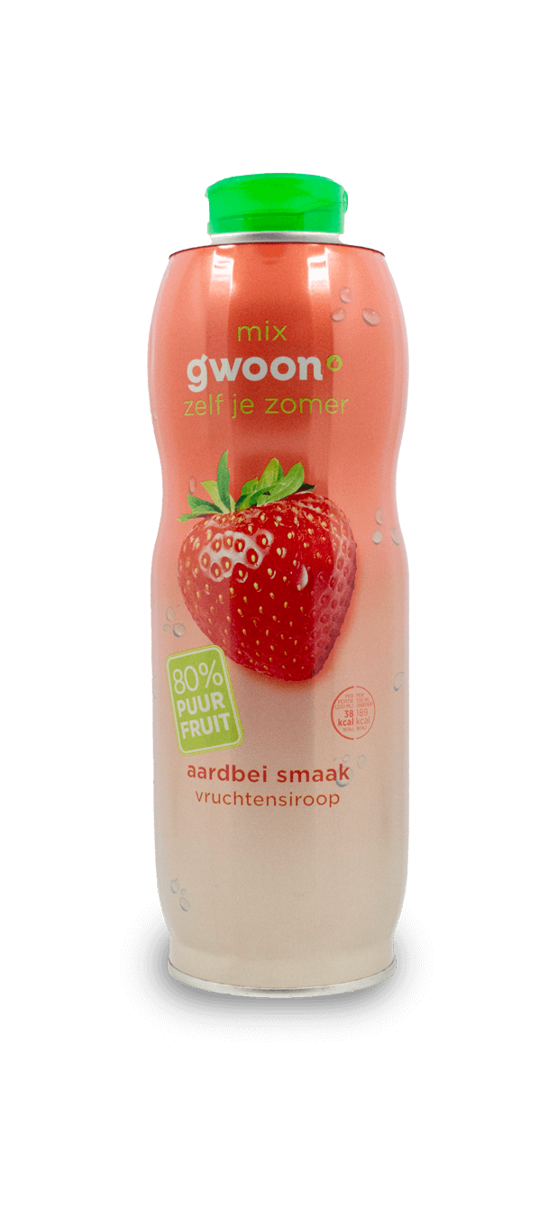 Gwoon Juice Syrup - Strawberry 750ml