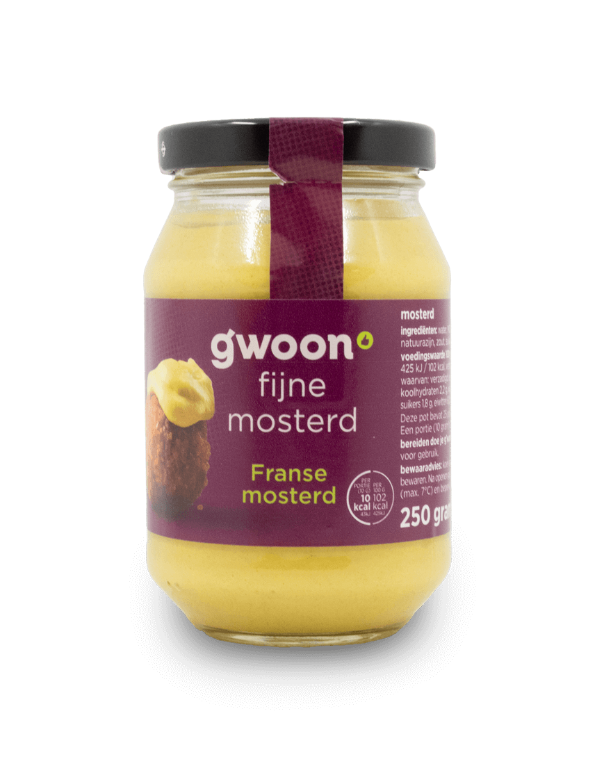Gwoon Mustard - French 250g