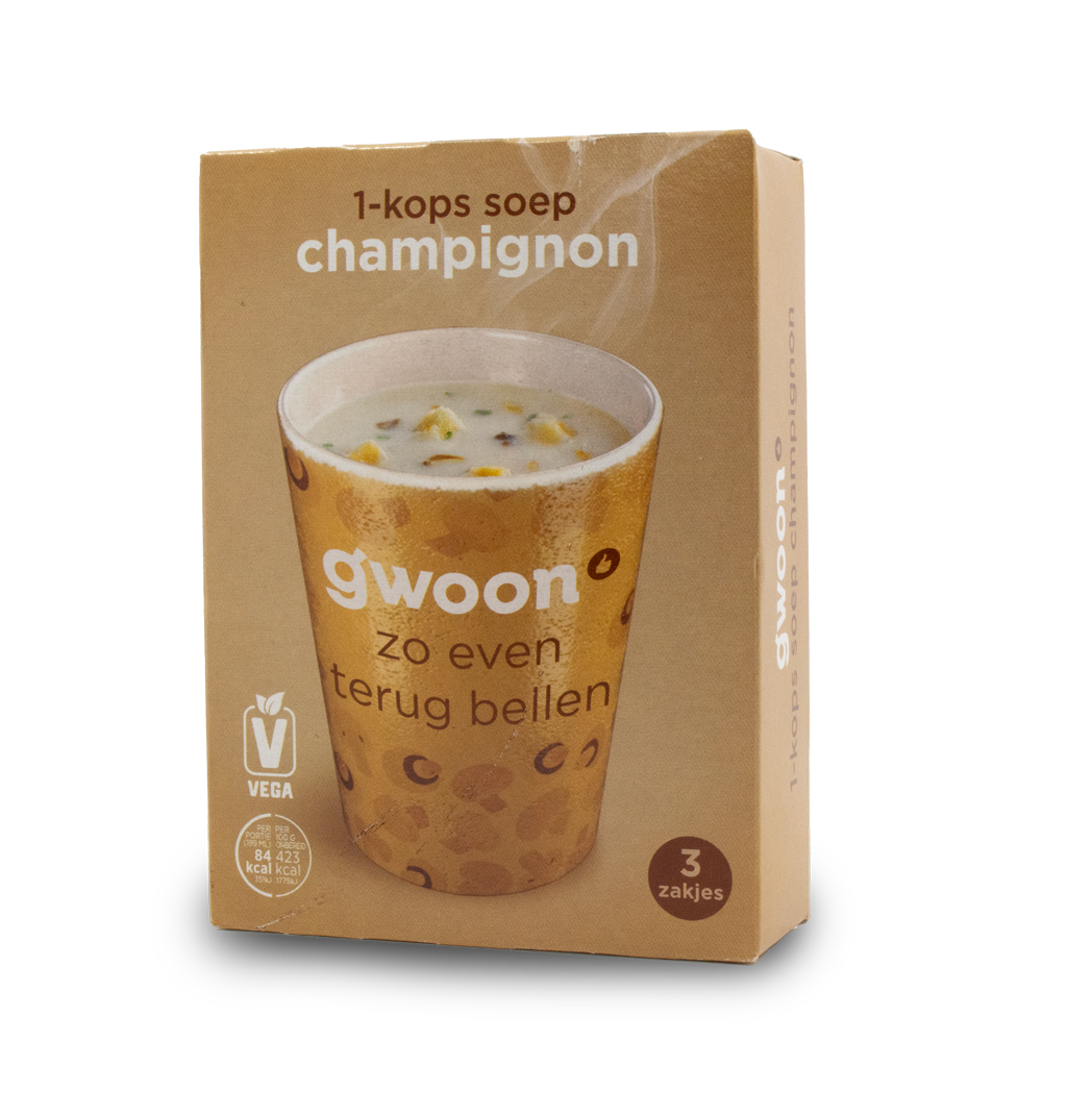Gwoon One Cup Soup - Mushroom