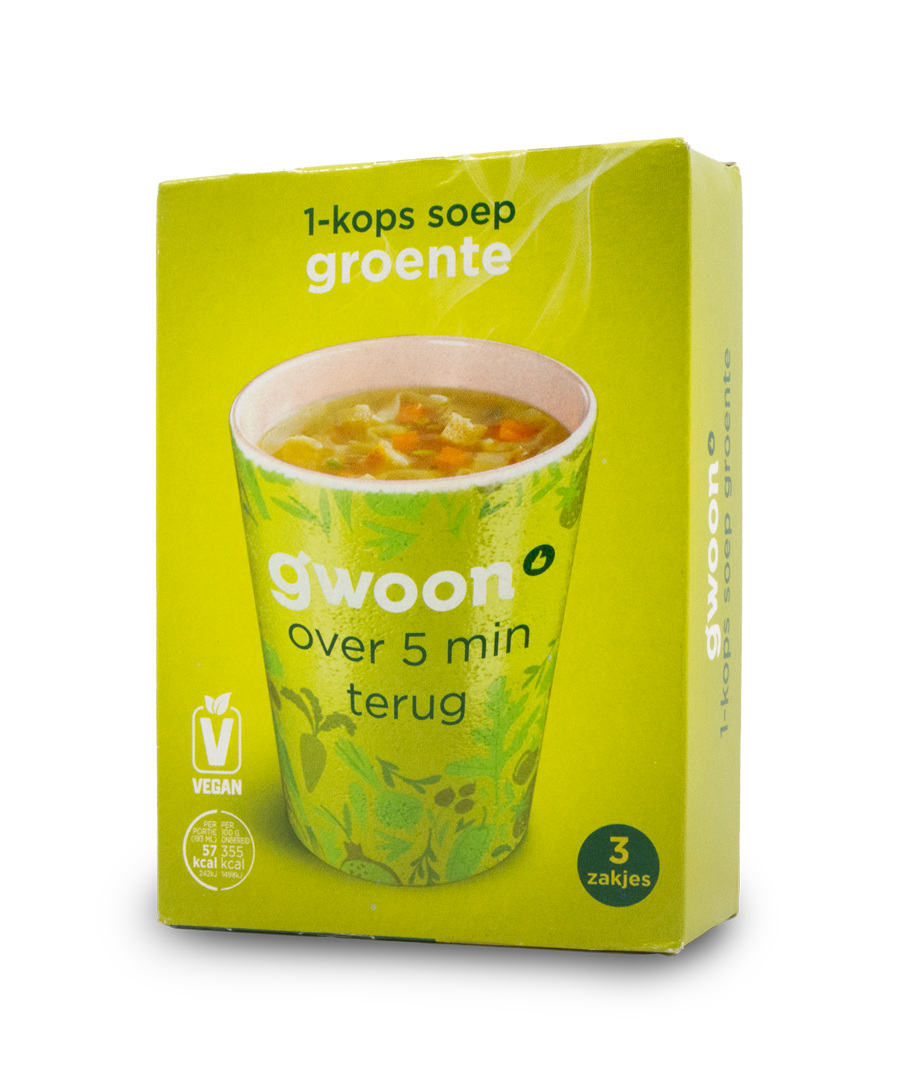 Gwoon One Cup Soup - Vegetable