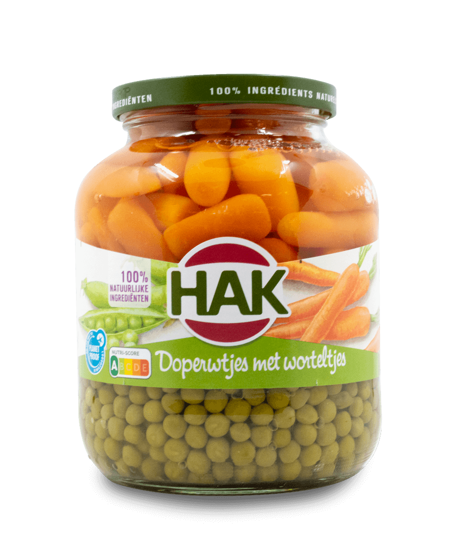 Hak Peas and Carrots 680g