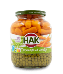 Hak Peas and Carrots 680g