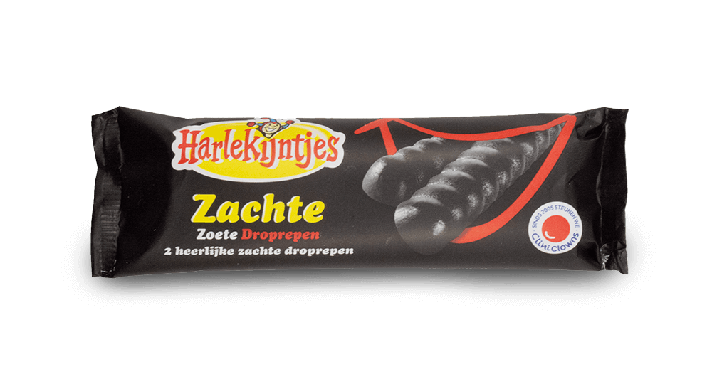 Harlekijntjes Liquorice Bar Sweet 66g