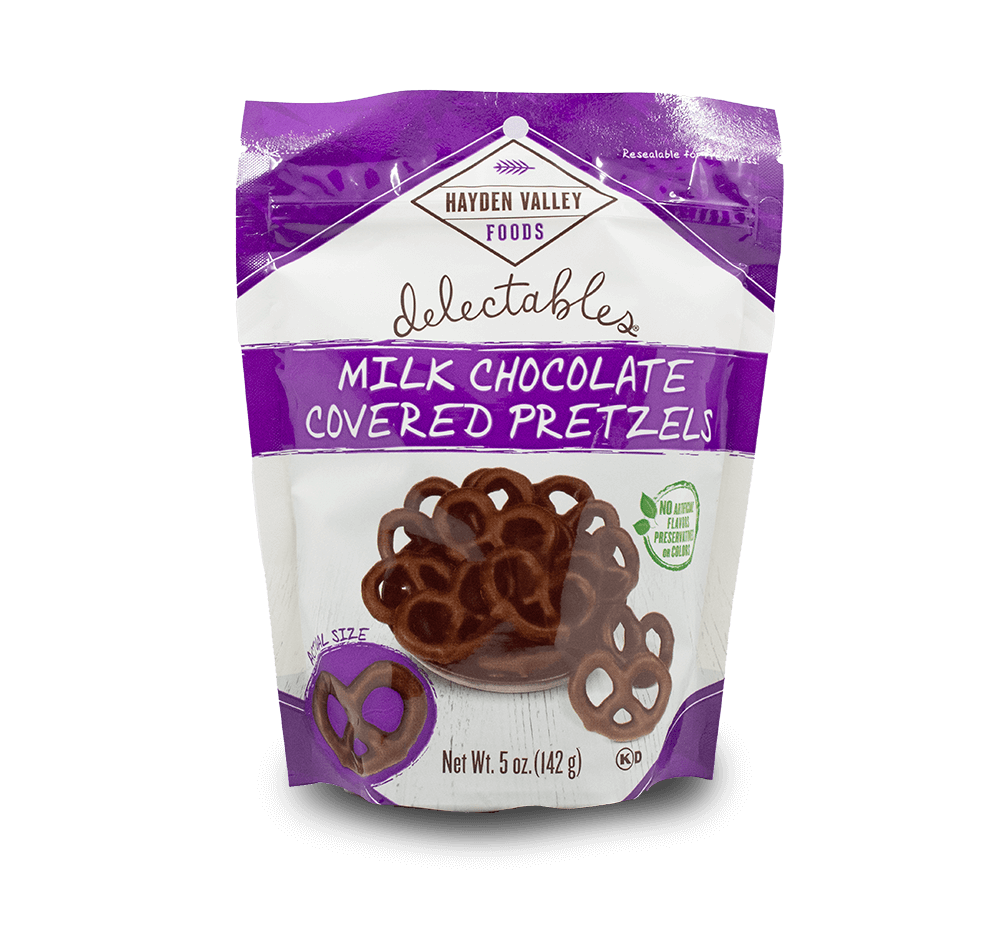 Hidden Valley Foods Pretzels - Milk Chocolate 142g