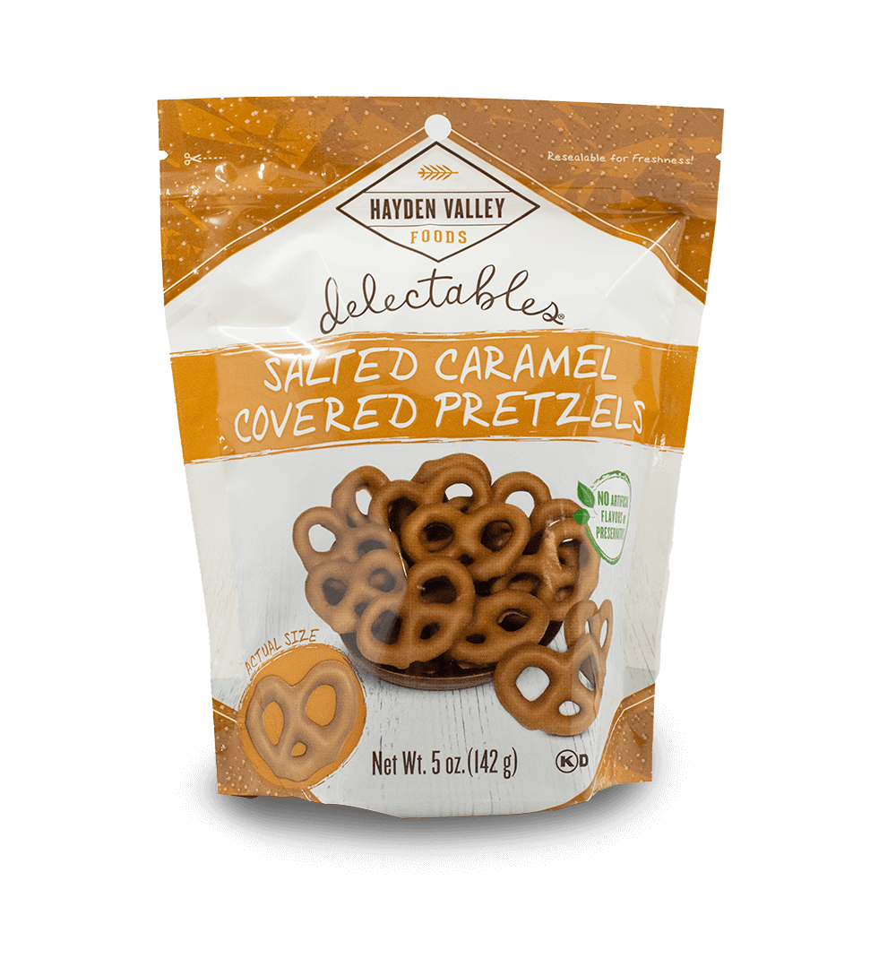 Hidden Valley Foods Pretzels - Salted Caramel 142g
