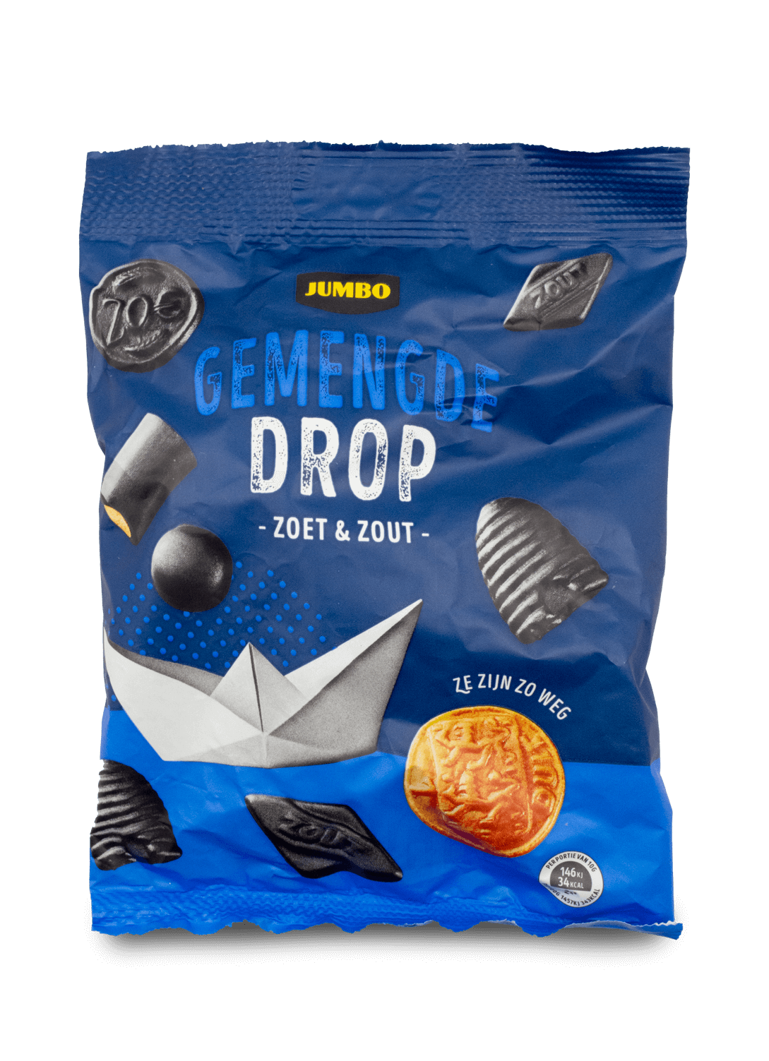 Jumbo Gemengde Drop Sweet Salty Mix 350g