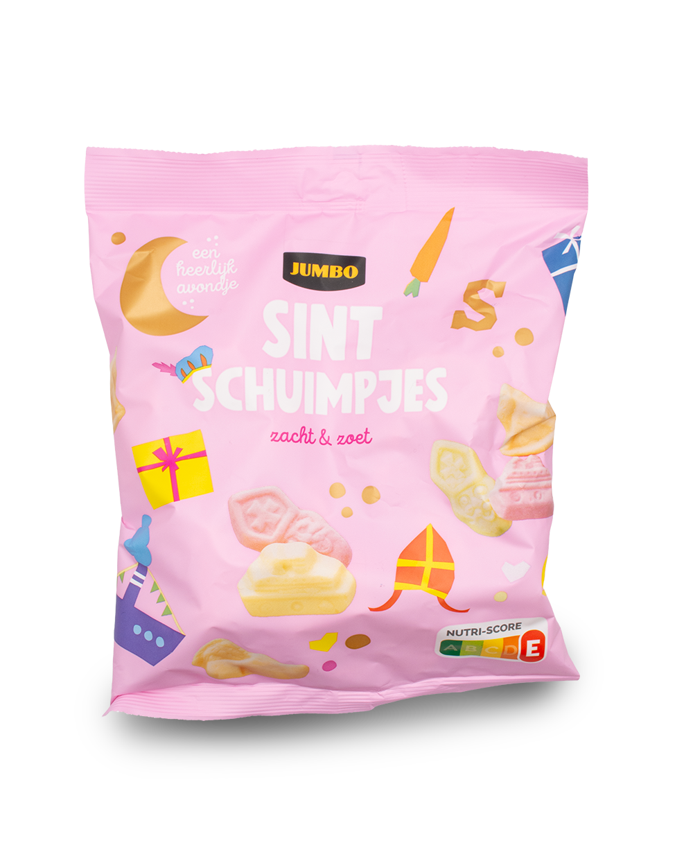 Jumbo Sinterklaas Schuimpjes Sugar Candy 300g