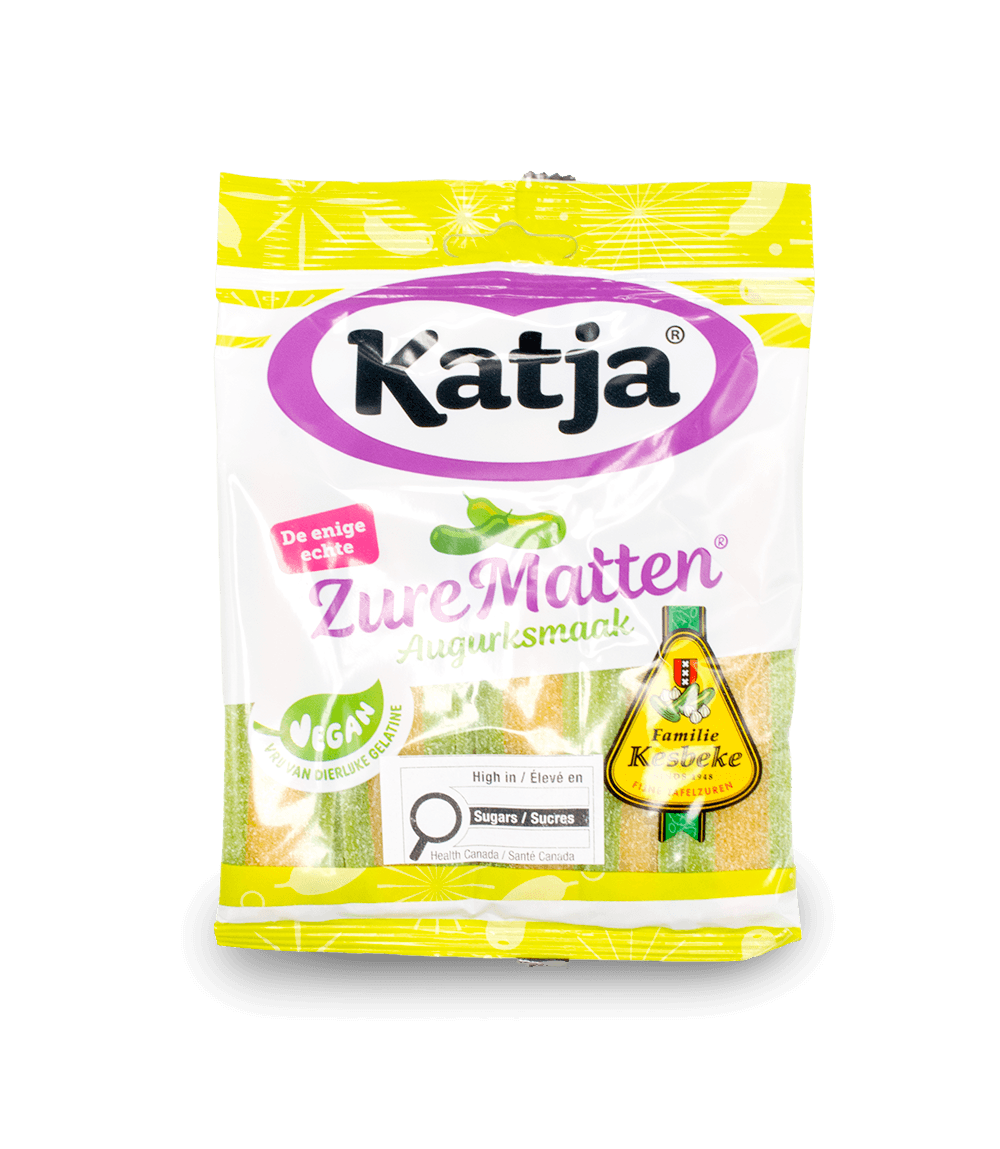 Katja Sour Mats - Pickle Flavoured 125g
