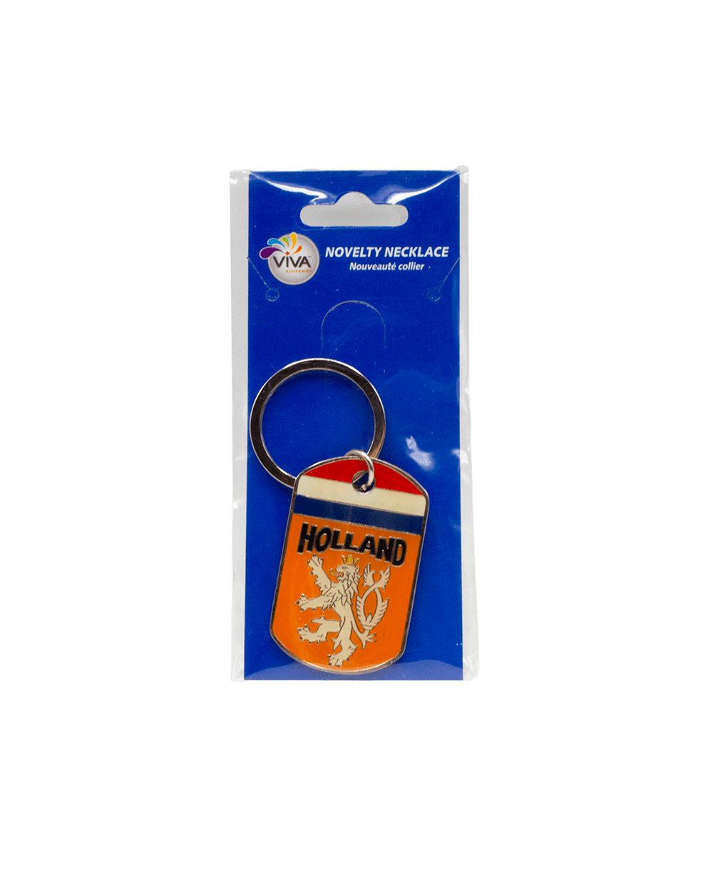 Keychain - Netherlands Flag KNVB Metal