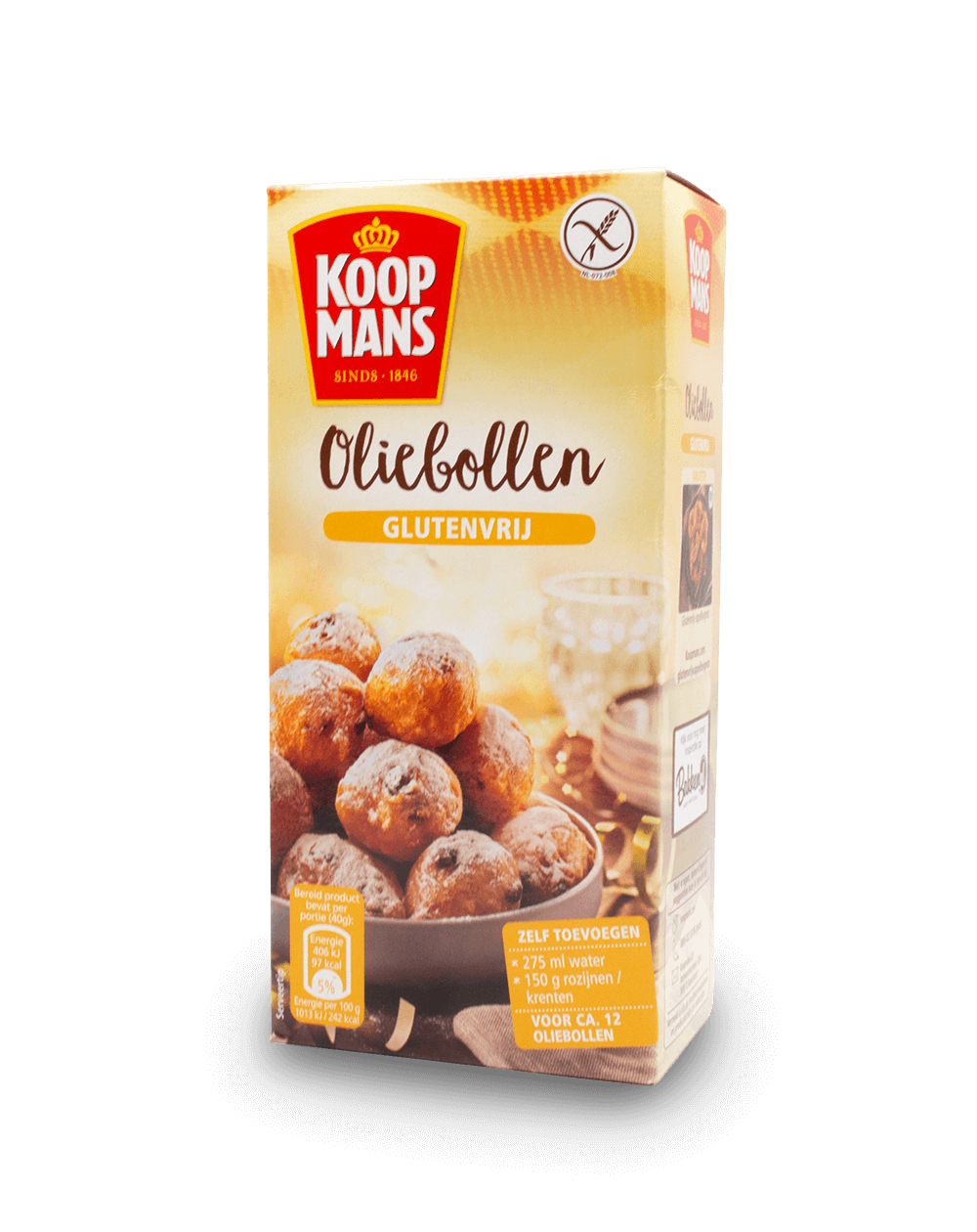 Koopmans Gluten Free Oliebollen Mix 250 g
